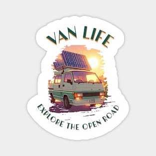 Van Life - Explore the open road Magnet