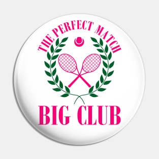 Tennis Match Club Little / G Big Sorority Reveal Pin