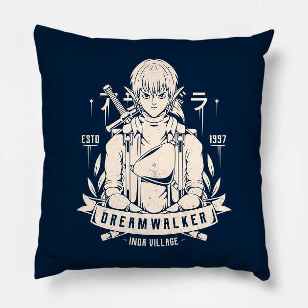 Dreamwalker Pillow by Alundrart