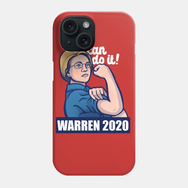 She can do it Warren 2020 Phone Case by bubbsnugg