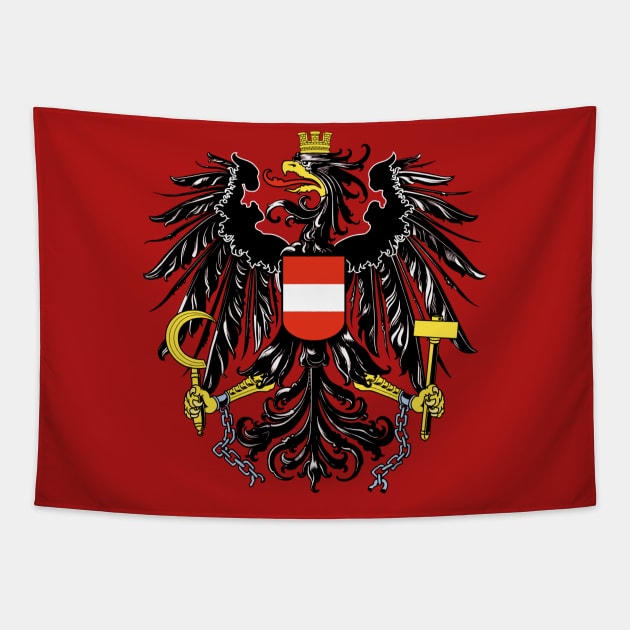 Austria Tapestry by Wickedcartoons