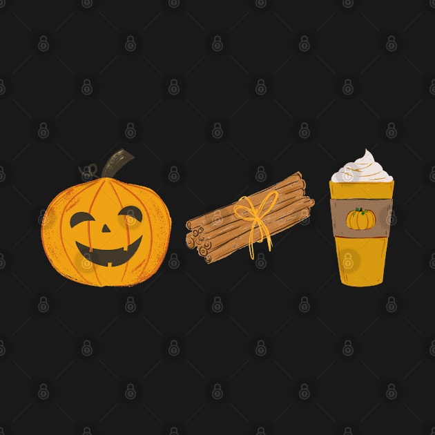 Pumpkin Spice Latte - A true autumn and Halloween season favorite. Coffee lovers unite for this fall favorite. by SeaStories