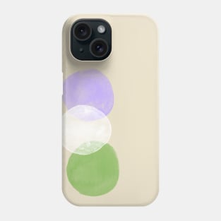 Genderqueer Pride Bubbles Phone Case