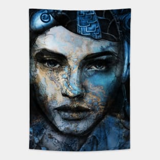 Feeling Blue Tapestry