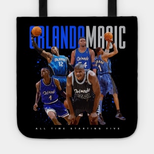 Orlando Magic All Time Starting Five Tote