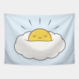 Egg Cloud - Sunny Side Up Tapestry