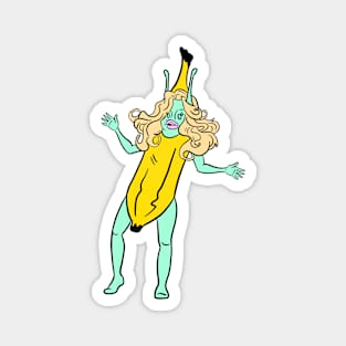 Banana Babe Magnet