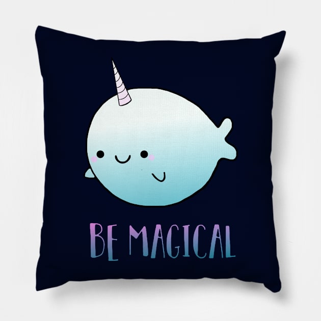 Be Magical Pillow by staceyromanart