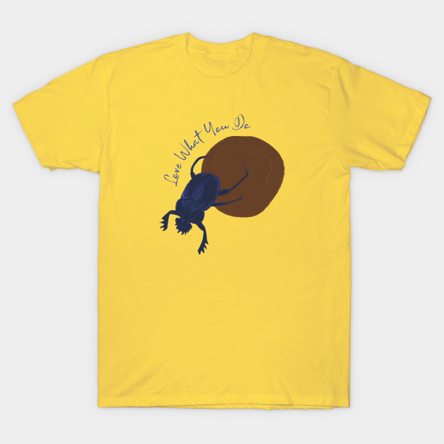 dung beetle t shirt