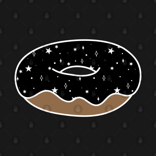 Space Donut with Star Sprinkles by designminds1