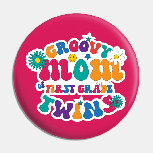 Groovy Mom of Twins Pin by melenmaria