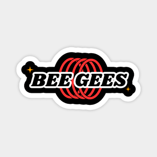 Bee Gees // Red Ring Magnet