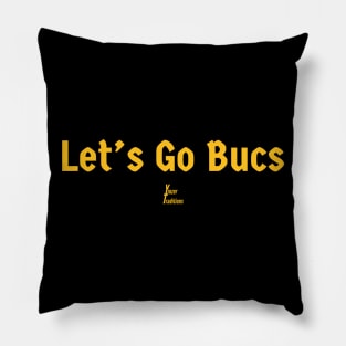 Lets Go Bucs Pillow