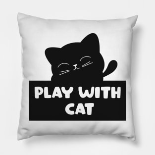 Play with cat Pillow