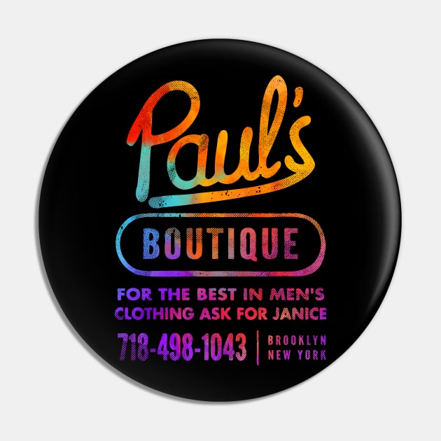 Beastie Paul's Abstrackcolor Retro Pin by cobaterus