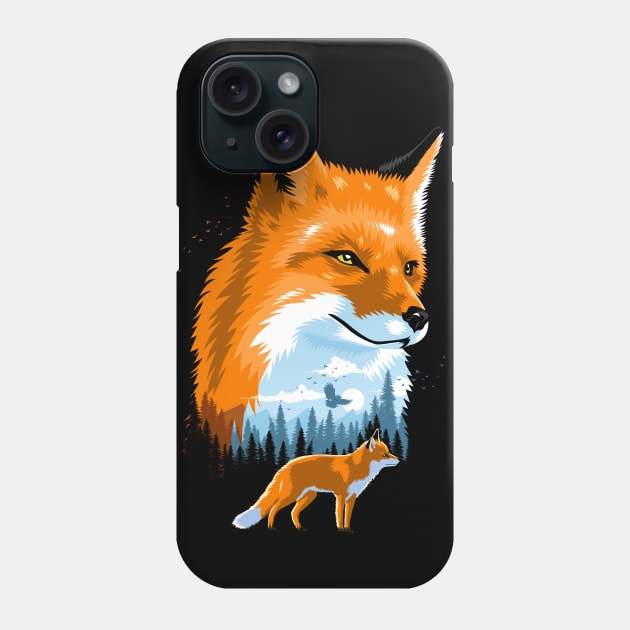 Wild Fox Phone Case by albertocubatas