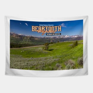 Beartooth Highway Wyoming and Montana Tapestry