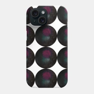 Simple seamless pattern, abstract background with bubbles, confetti. Watercolor dots (circles) isolated on white background. Great for greeting cards, wallpapers, covers and packaging, wrapping paper. Phone Case