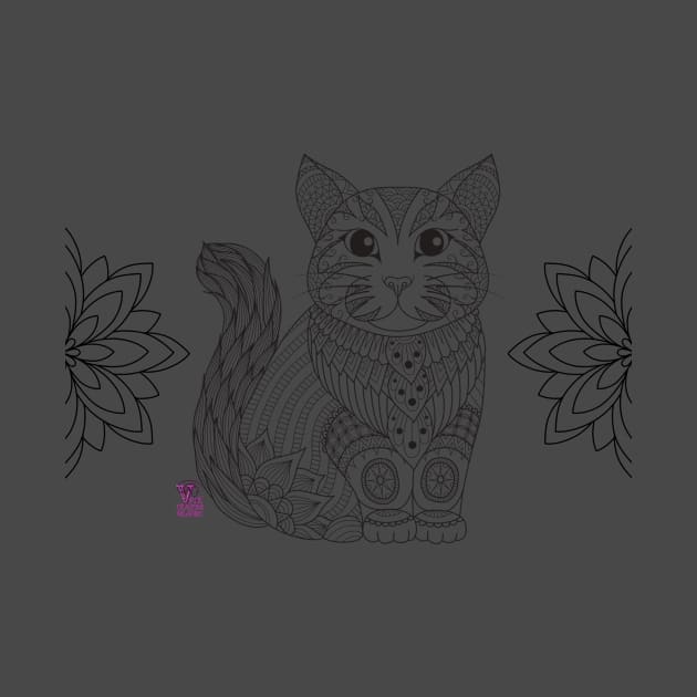 Mandala Cat by Viper Unconvetional Concept