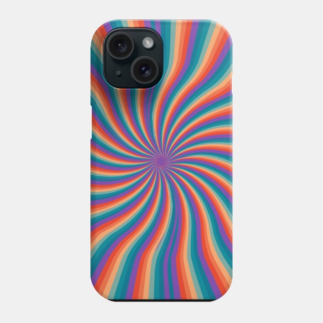 Trippy Vortex Phone Case by taoistviking