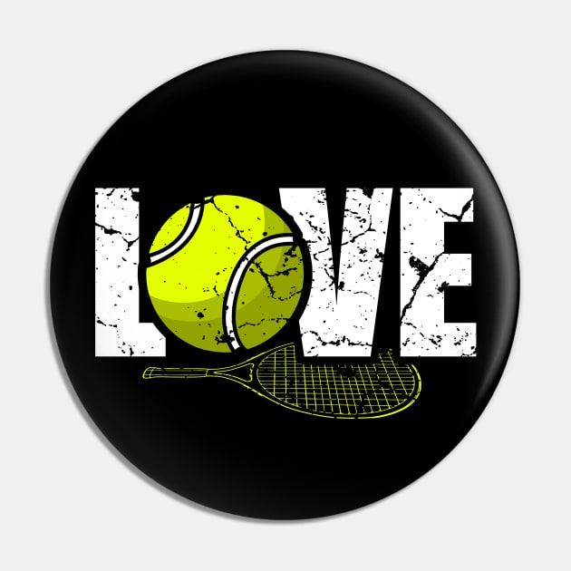 I love Tennis Pin by Mila46