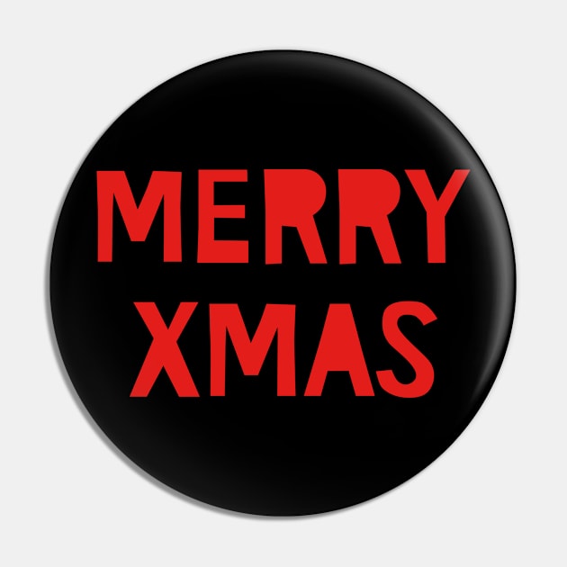 Merry Xmas Pin by WordFandom