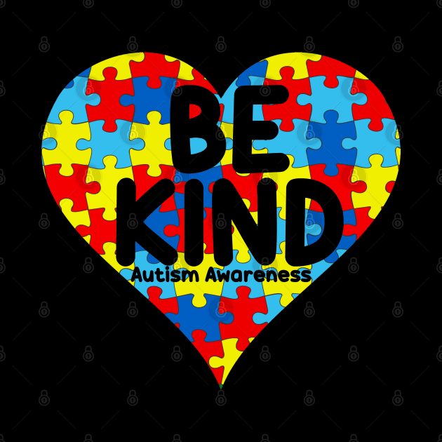 Autism Be Kind Women Men Kids Be Kind Autism Awareness by sarabuild