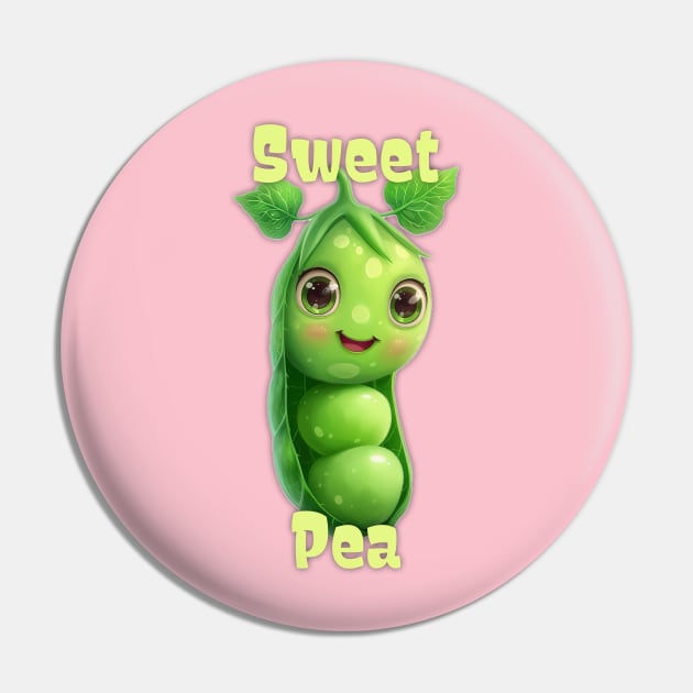 Sweet Pea Pin by CharlesAFish