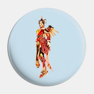 Overwatch Mercy Zhuque Skin Pin