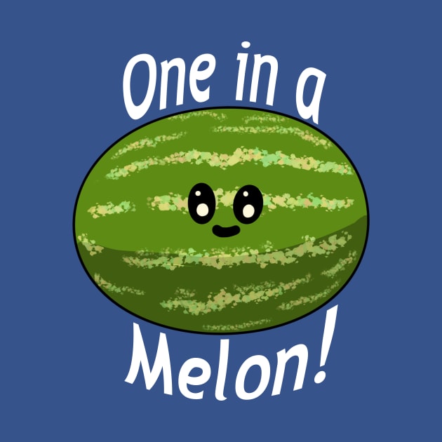One in a Melon! Cute Watermelon by Tricera Tops