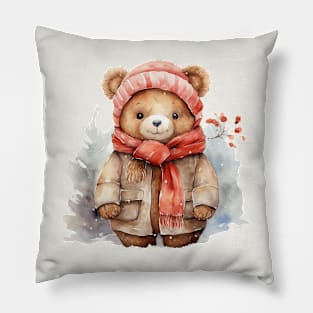 Winter Bear Pillow