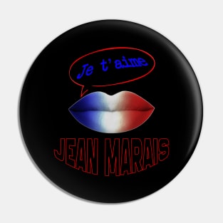 FRENCH KISS JE T'AIME JEAN MARAIS Pin