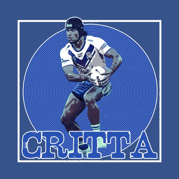 Canterbury Bulldogs - Stephen Crichton - CRITTA by OG Ballers