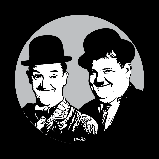 Laurel and Hardy-6 by BonzoTee