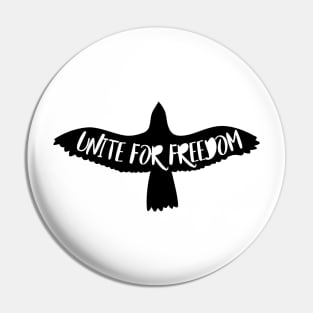 'United For Freedom' Human Trafficking Shirt Pin