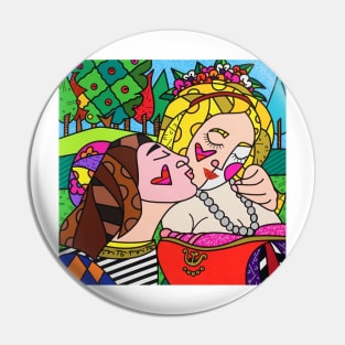 THE KISS Pin