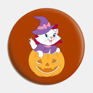 Halloween Cat Pin