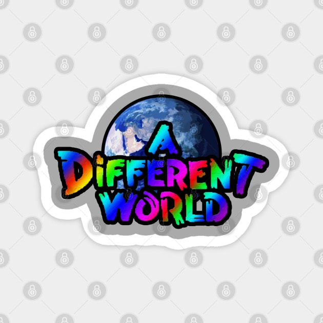 A Different World color Magnet by Glide ArtZ