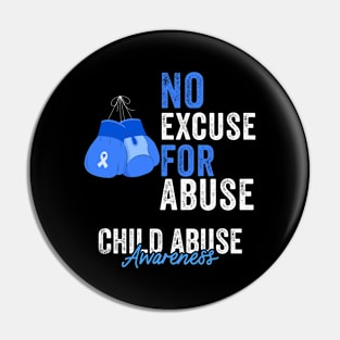 Child Abuse Prevention Awareness Month Blue Ribbon gift idea Pin