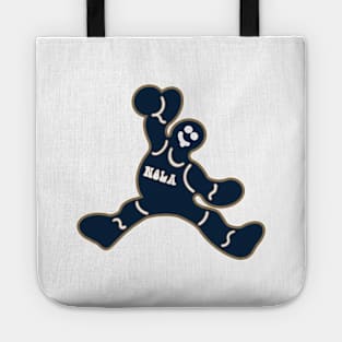 Jumping New Orleans Pelicans Gingerbread Man Tote