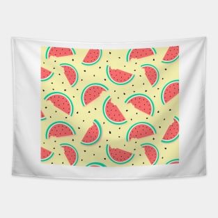 Summer watercolour watermelon Tapestry