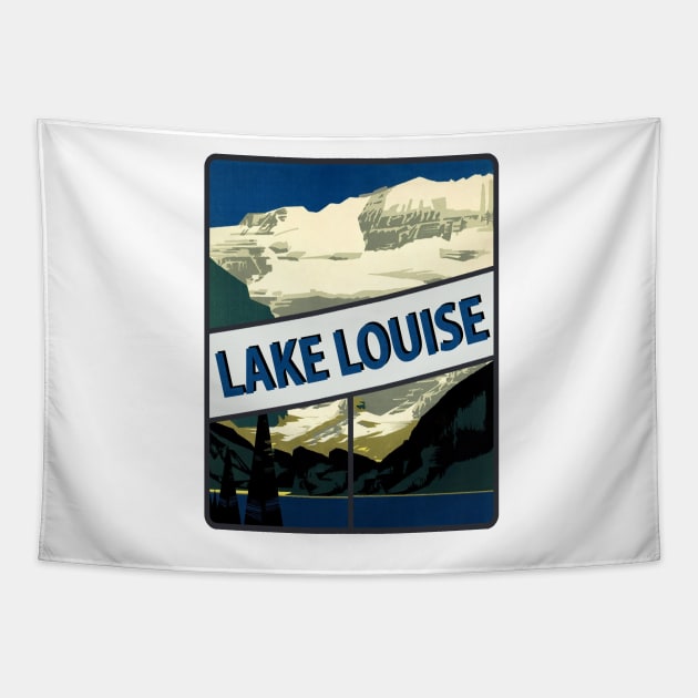 Lake Louise Canada Decal Tapestry by zsonn