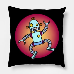 Crazy Robot Pillow