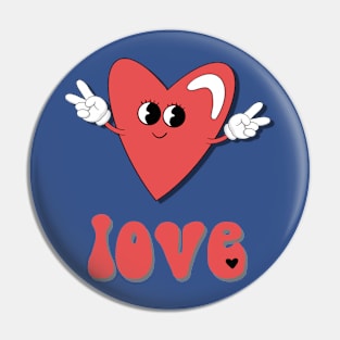 Love Heart Pin