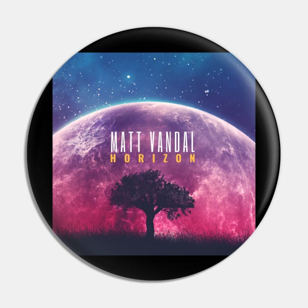 Matt Vandal Horizon Album Cover Pin by mattvandalgroup