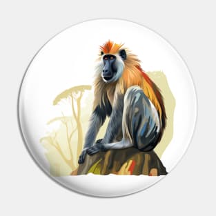 Mandrill Pin