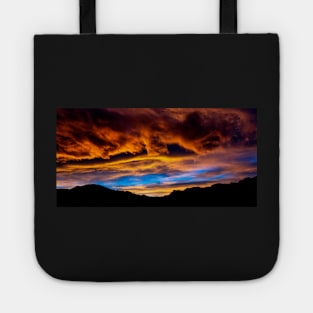 Sunset Over the Flatirons Tote