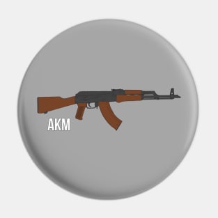 Kalashnikov Assault rifle Modernized ( AKM ) color Pin