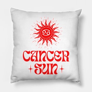 Cancer Sun | Born in June and July | Astrology Zodiac Sign Cancer Birthday Gifts Pillow