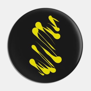 Yellow scratching Pin